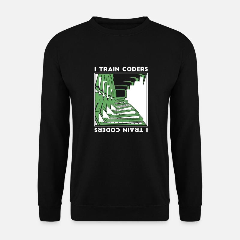Entwickler Coder Programmierer Codierer - Unisex Pullover - Schwarz