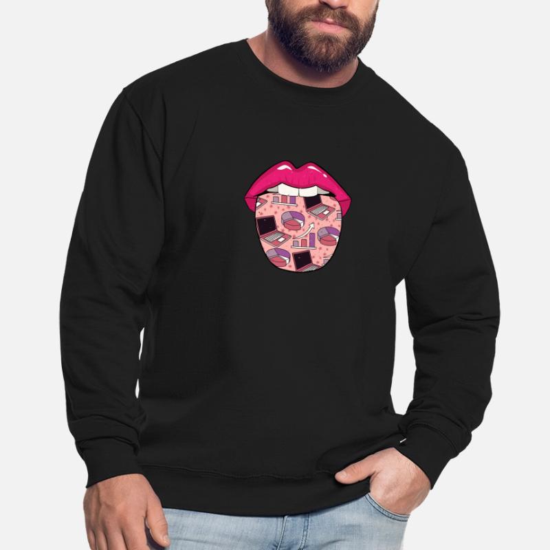 Data Science Data Analyst lips Unisex Sweatshirt