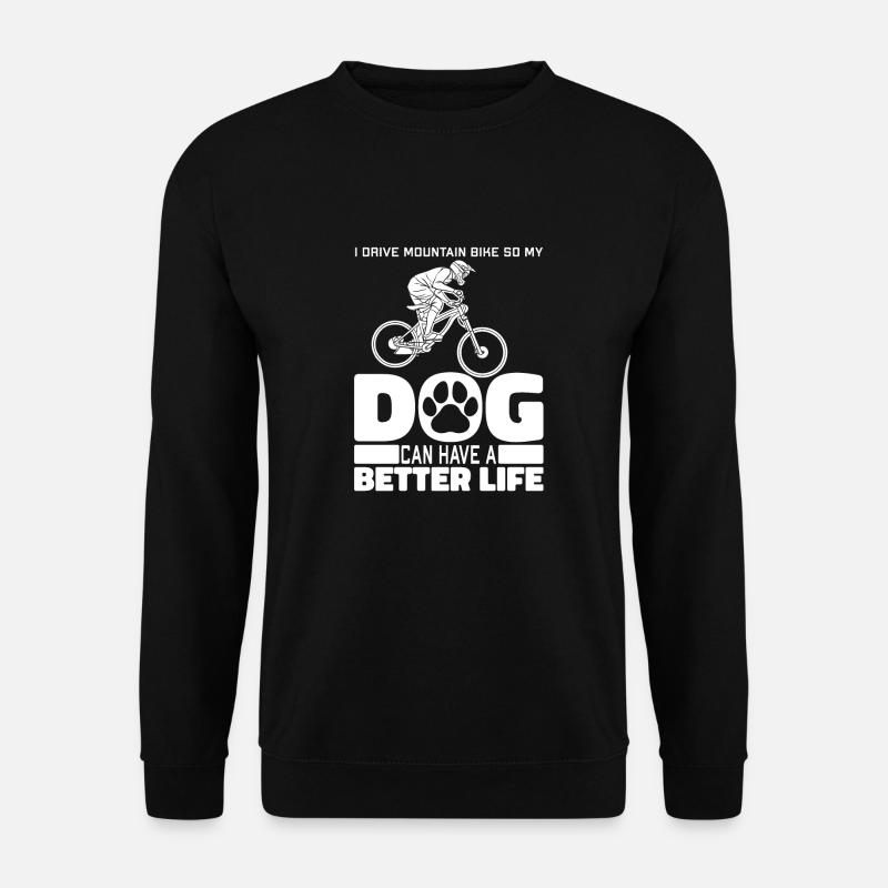 VTT VTT Chien - Sweat-shirt Unisexe - noir