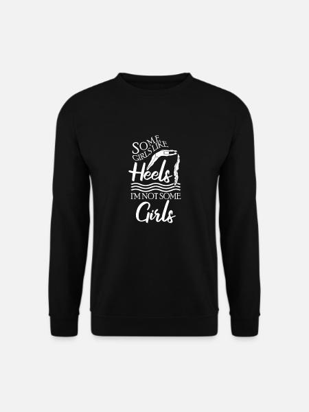 Diving Diver Girls - Unisex Sweatshirt - black