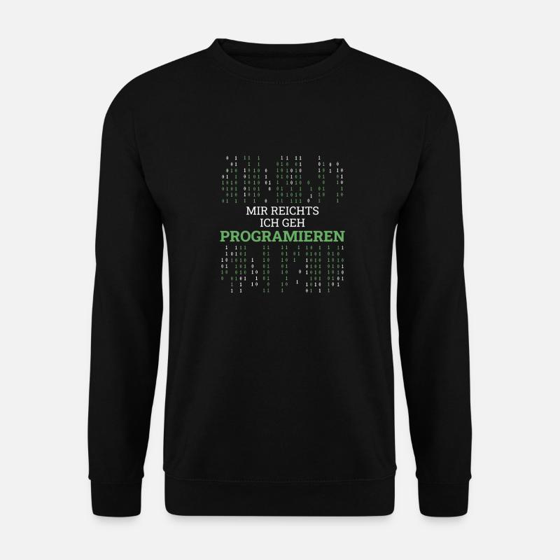 Entwickler Coder Programmierer Lustig - Unisex Pullover - Schwarz