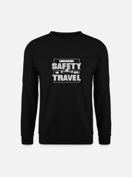 Aircraft Mechanic Safety - Unisex Sweatshirt - black