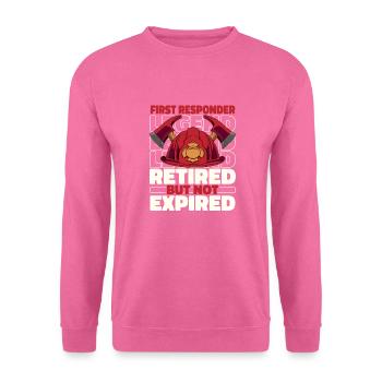 Service ambulancier paramédical - Sweat-shirt Unisexe - rose - Devant