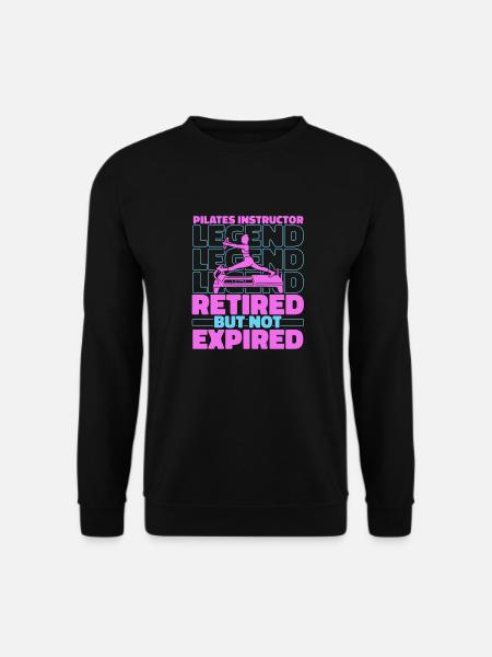 Pilates Pilates Teacher Pensioner - Unisex Sweatshirt - black