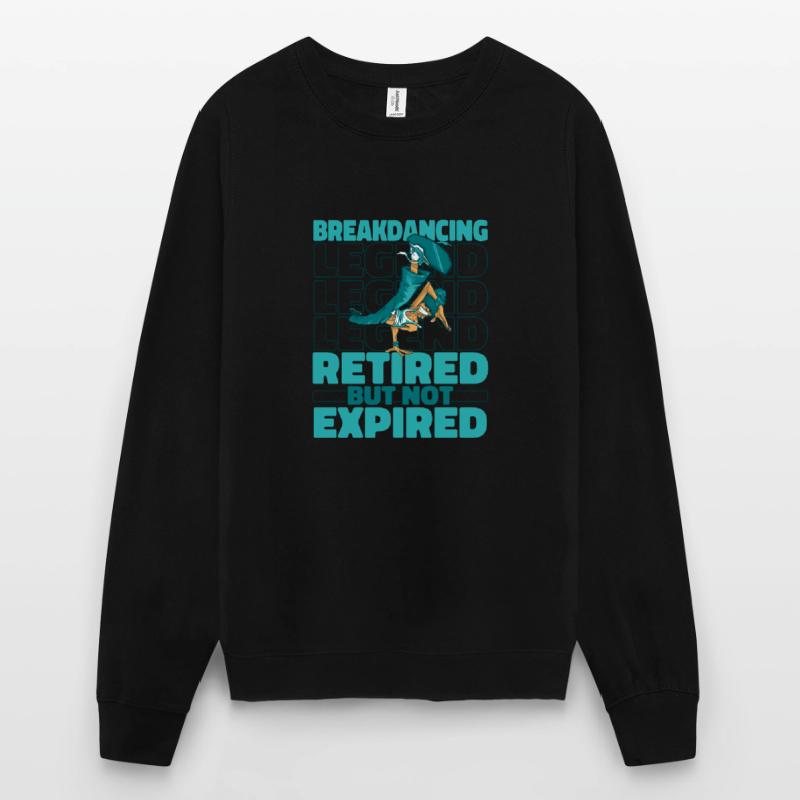 Breakdance Breakdancer Breakdance Retraité Sweat-shirt Unisexe