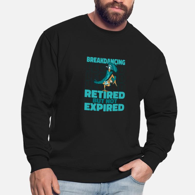 Breakdance Breakdancer Breakdance Retraité Sweat-shirt Unisexe