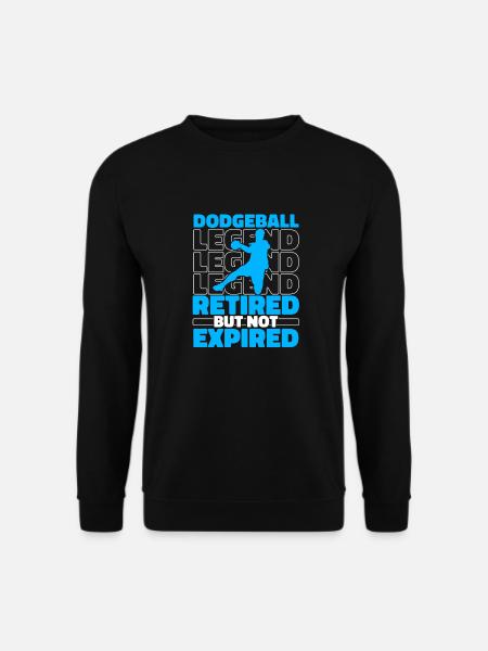 Dodgeball pensioners - Unisex Sweatshirt - black