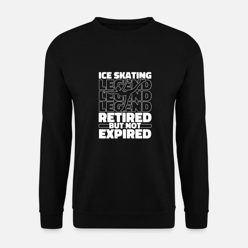 Patinage à la retraite - Sweat-shirt Unisexe - noir