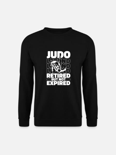 Retired Judoka - Unisex Sweatshirt - black