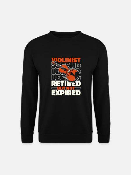 Violon Violon Retiré - Sweat-shirt Unisexe - noir