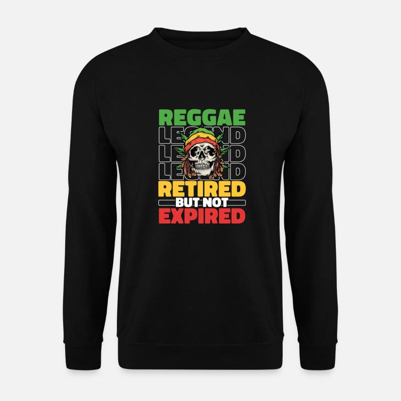 Reggae in retirement - Unisex Sweatshirt - black