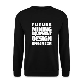 Ingénieur Ingénieur Minier - Sweat-shirt Unisexe - noir - Devant - Alina (178cm) & Michal (187cm)