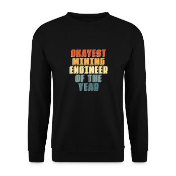 Ingénieur Ingénieur Minier - Sweat-shirt Unisexe - noir - Devant - Alina (178cm) & Michal (187cm)
