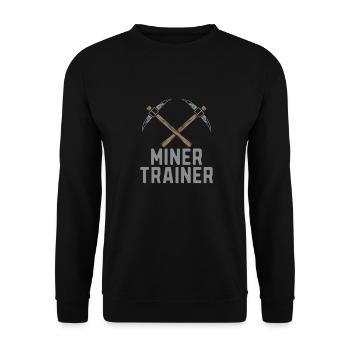 Ingénieur Ingénieur Minier - Sweat-shirt Unisexe - noir - Devant - Alina (178cm) & Michal (187cm)
