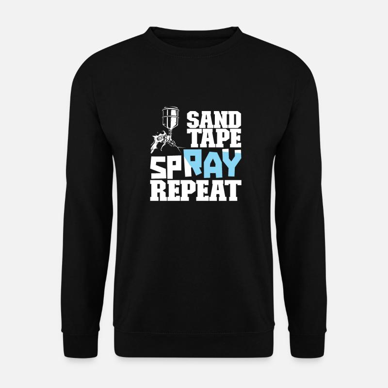 Maler Lackierer Sprühen - Unisex Pullover - Schwarz