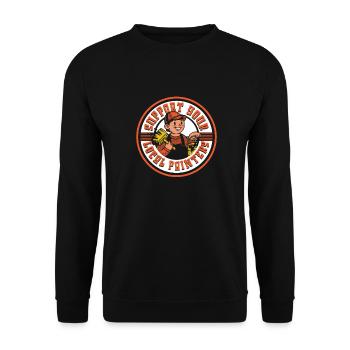 Painter Varnisher Local - Unisex Sweatshirt - black - Front - Alina (178cm) & Michal (187cm)
