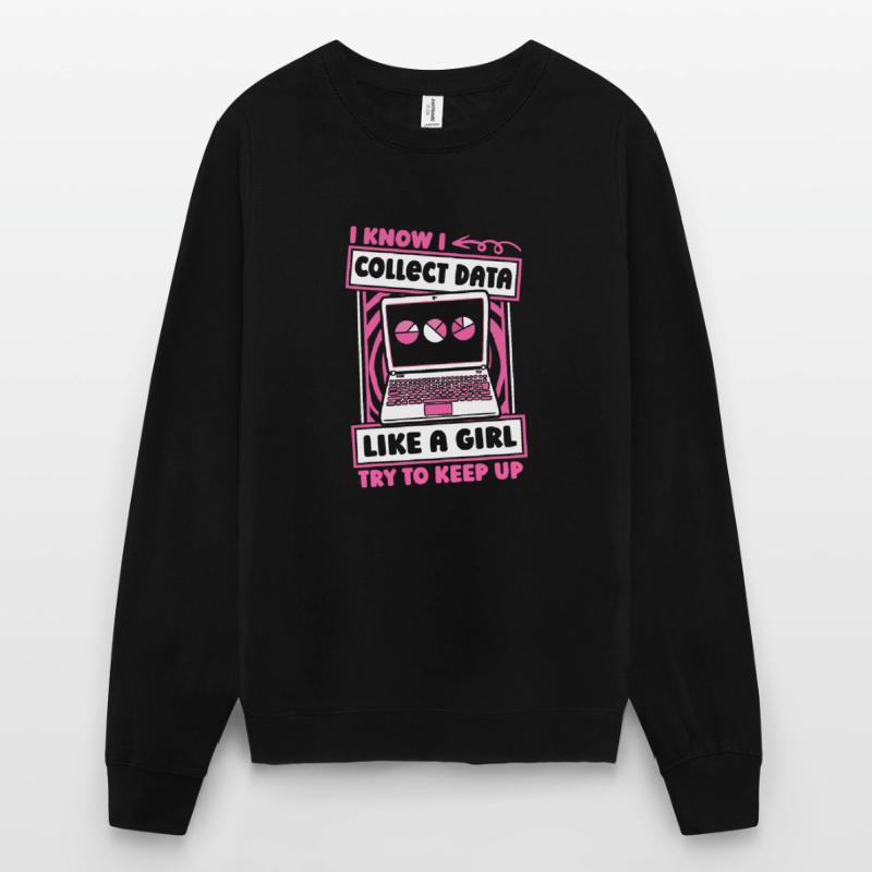 Data Science Data Analyst Mädchen Unisex Pullover