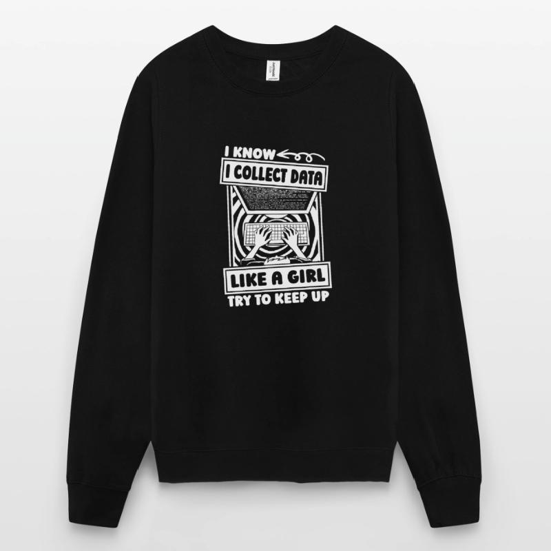 Data Science Data Analyst Mädchen Unisex Pullover