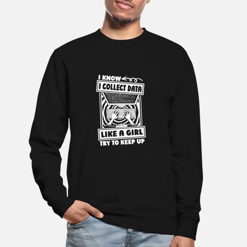Data Science Data Analyst Mädchen Unisex Pullover