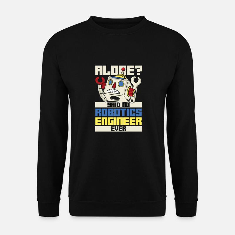 Robotique Ai Robot Drôle - Sweat-shirt Unisexe - noir