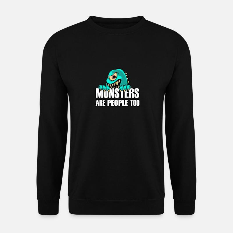 Halloween Monster - Unisex Sweatshirt - black