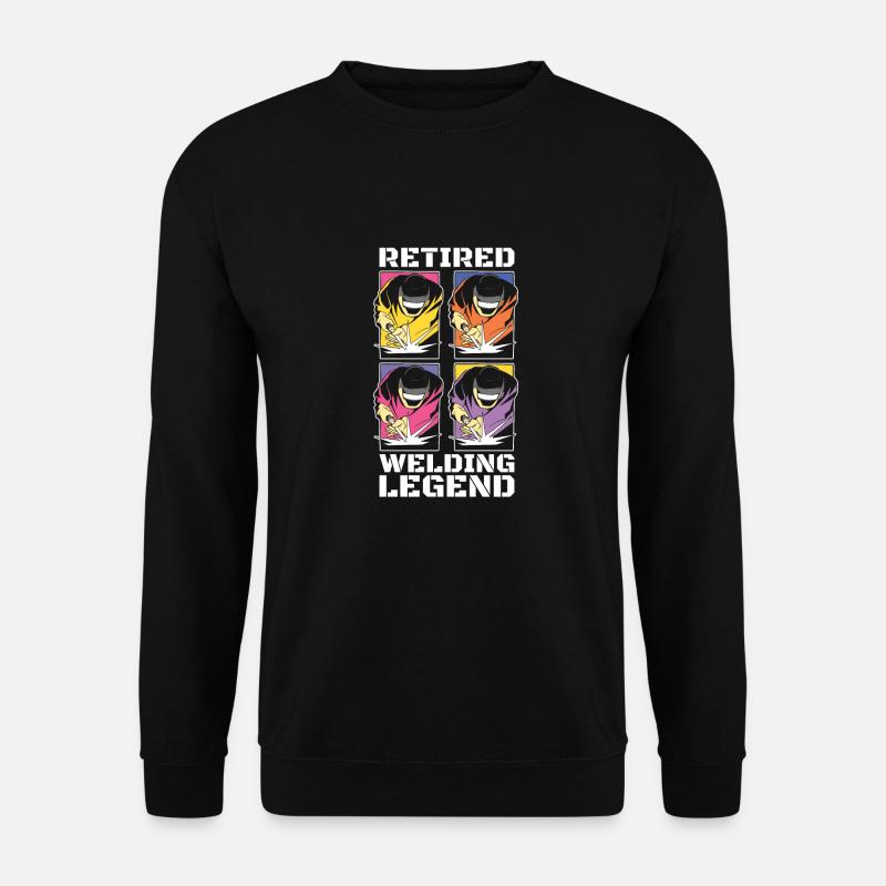 Welder locksmith legend - Unisex Sweatshirt - black
