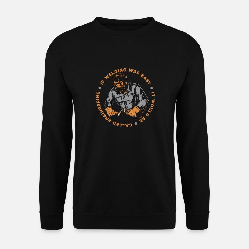 Schweißer Schlosser Lustig - Unisex Pullover - Schwarz