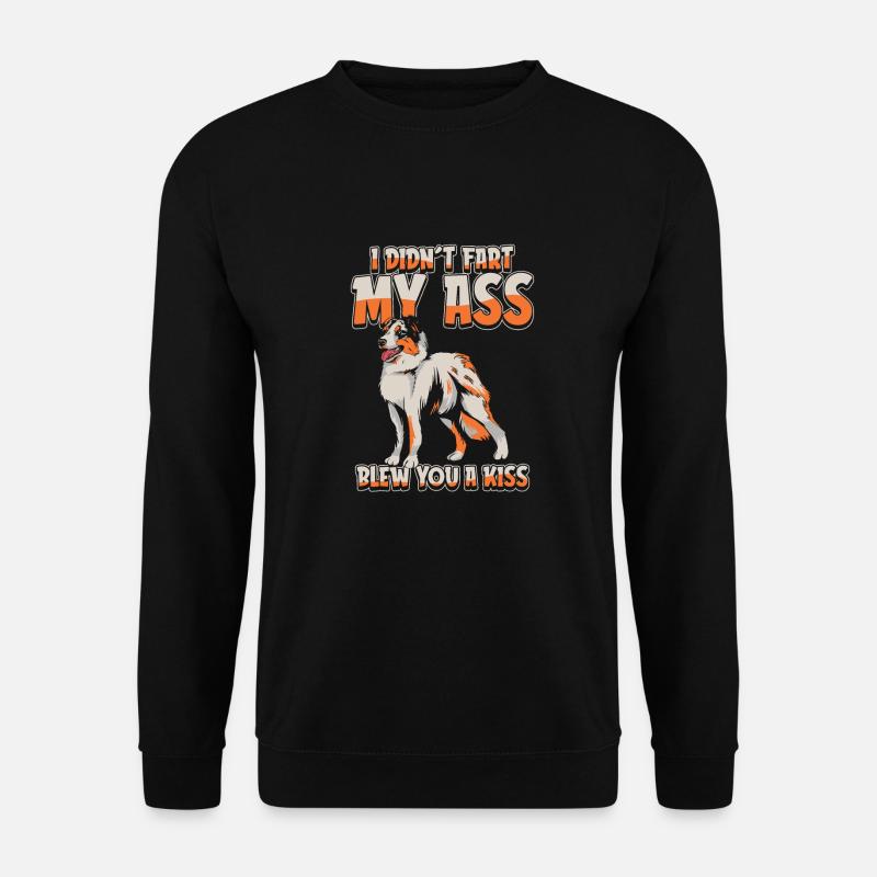Australian Shepherd - Unisex Pullover - Schwarz