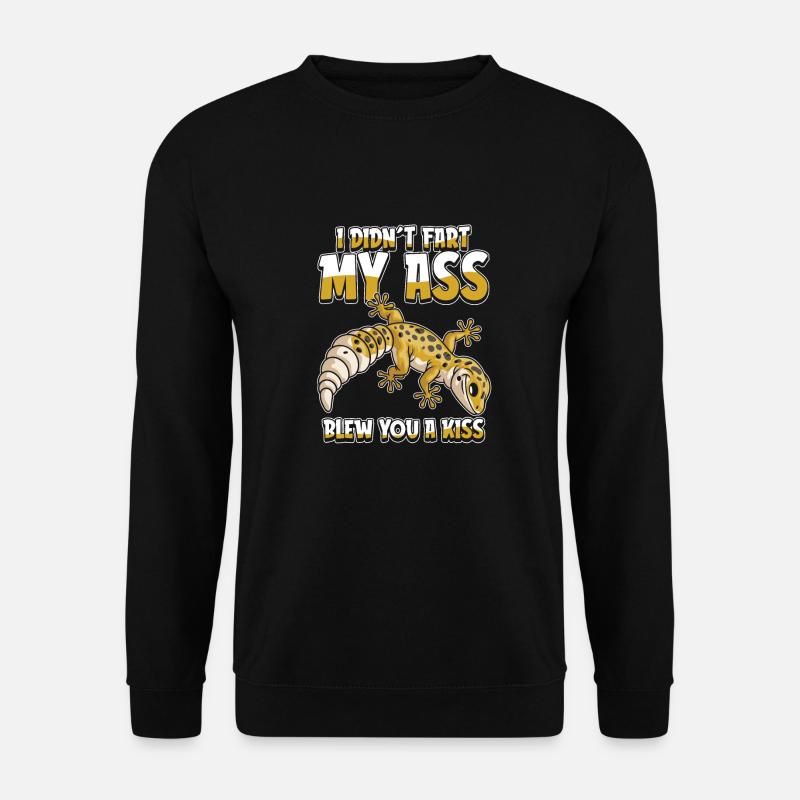 Gecko Lizard - Unisex Sweatshirt - black