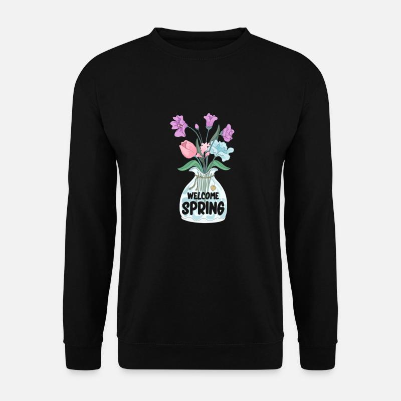 Tulips Spring Tulips - Unisex Sweatshirt - black
