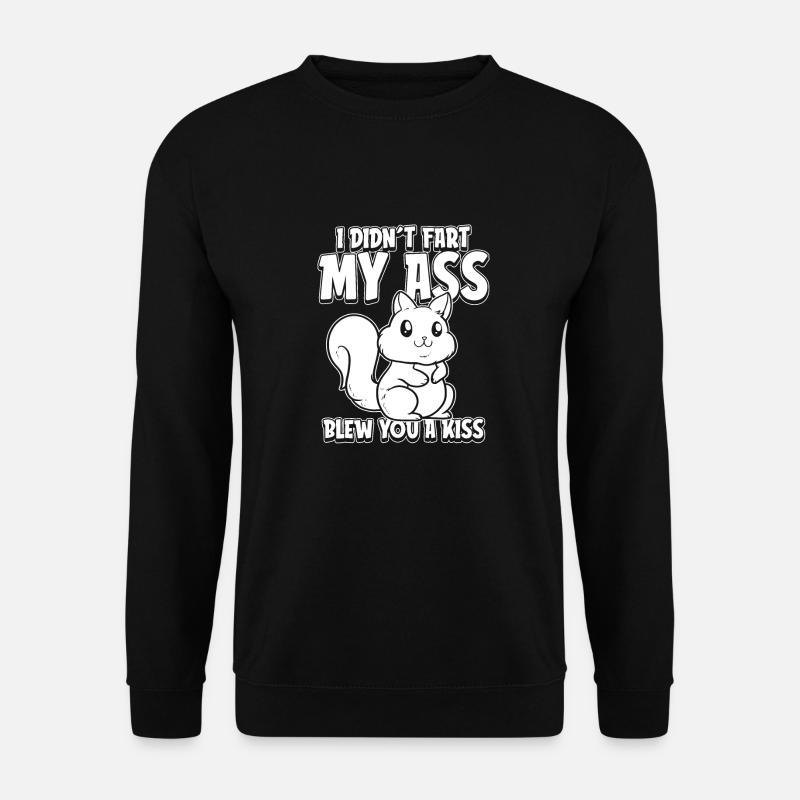Écureuil - Sweat-shirt Unisexe - noir