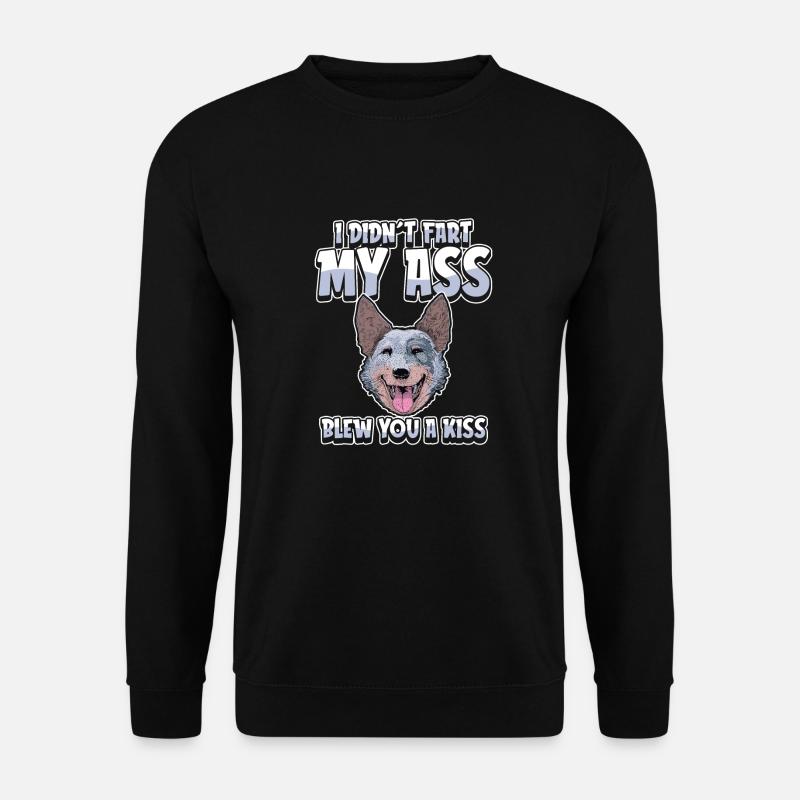 Australischer Rinderhund - Unisex Pullover - Schwarz