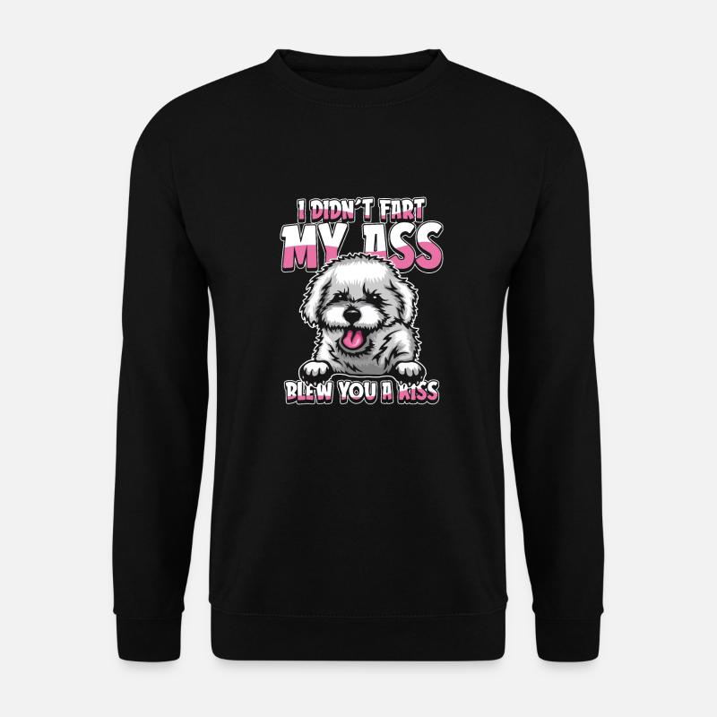 Bichon Frize - Unisex Pullover - Schwarz