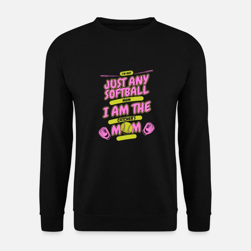 Softball Mom - Unisex Sweatshirt - black
