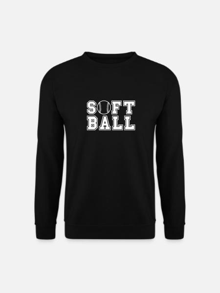 Softball drôle - Sweat-shirt Unisexe - noir