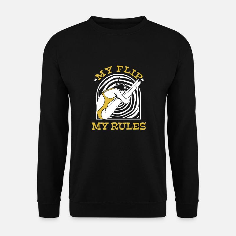 Diving Diver Kippen - Unisex Sweatshirt - black