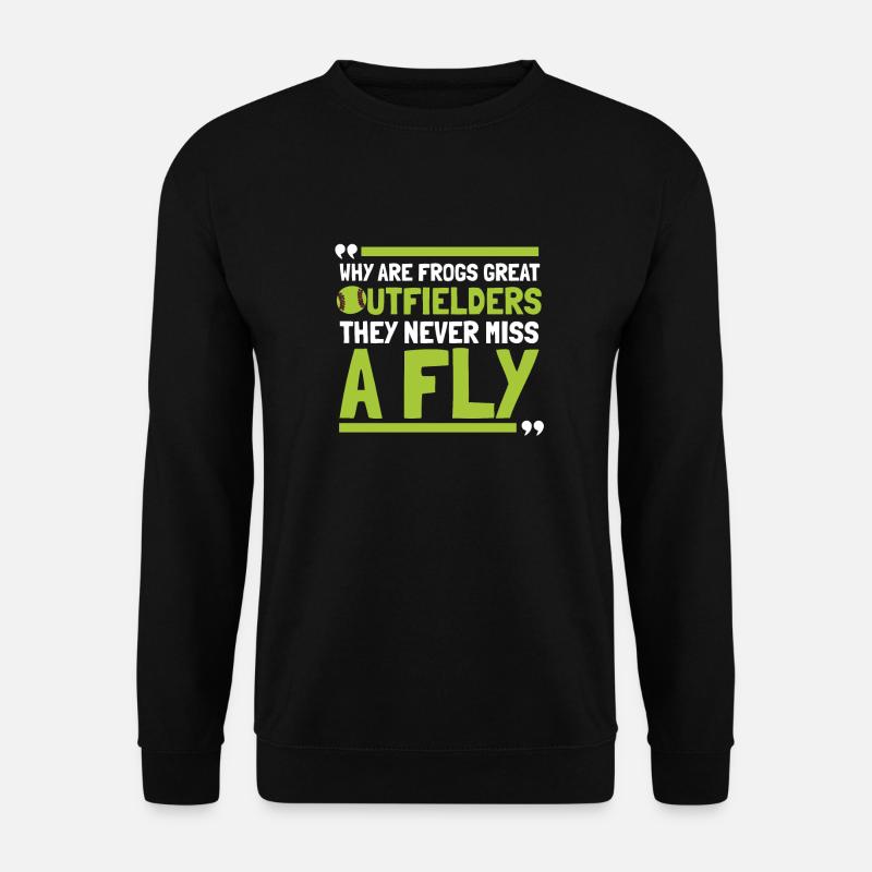 Softball Funny - Unisex Sweatshirt - black