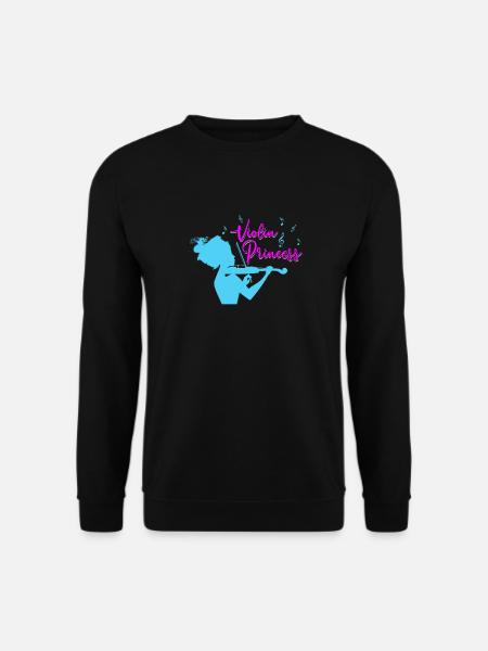 Violon Princesse - Sweat-shirt Unisexe - noir
