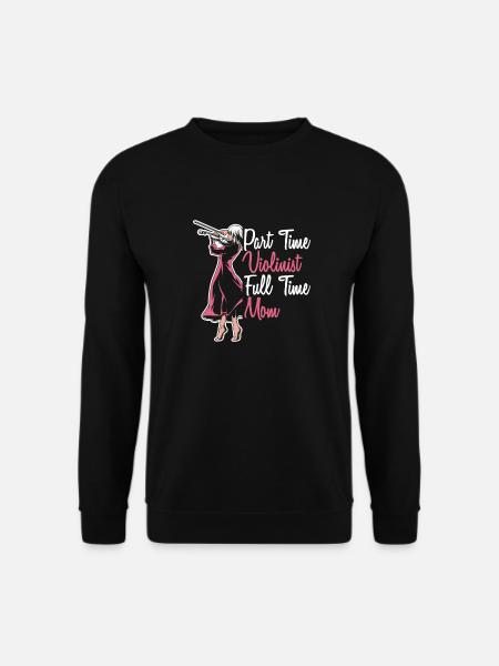 Violon Violon Femelle - Sweat-shirt Unisexe - noir