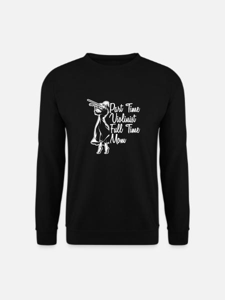 Violon Mama - Sweat-shirt Unisexe - noir