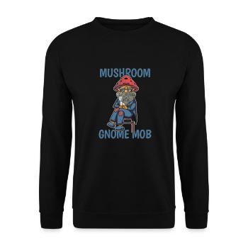 Cueilleurs de champignons Champignons Grand nain de champignons - Sweat-shirt Unisexe - noir - Devant - Alina (178cm) & Michal (187cm)