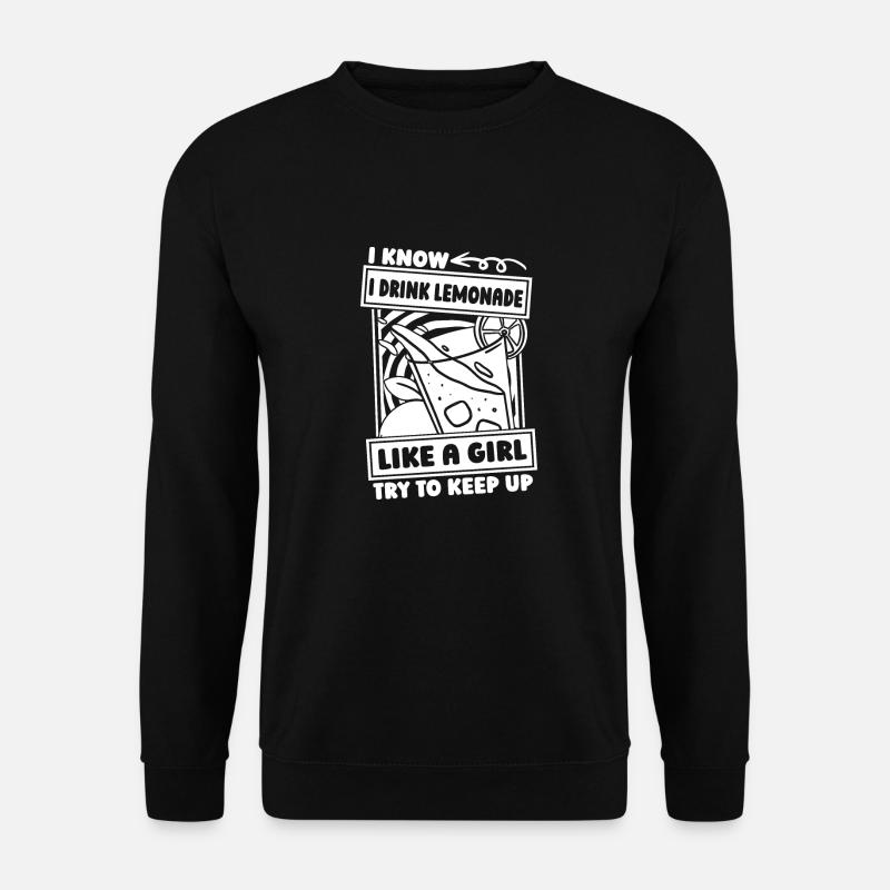 Lemonade Girl - Unisex Sweatshirt - black