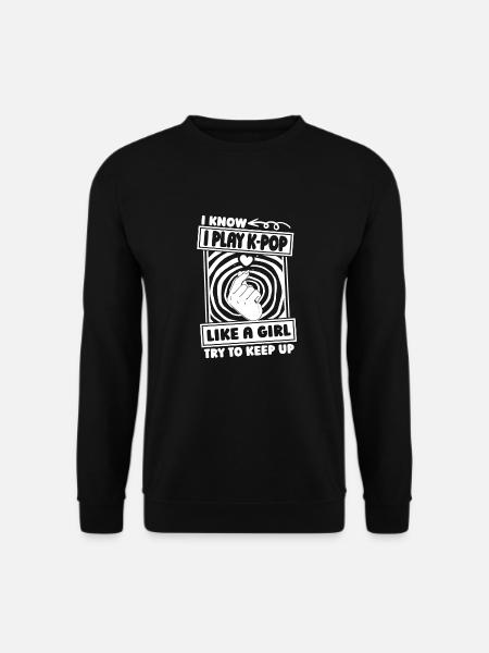 K Pop Kpop Korean Pop Mädchen - Unisex Pullover - Schwarz