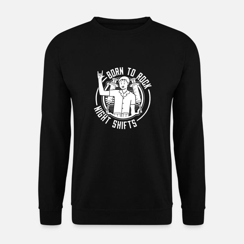 Nurse Night Shift - Unisex Sweatshirt - black