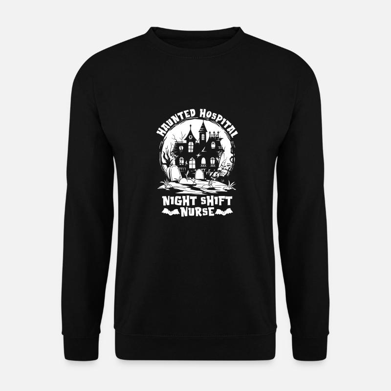 Krankenschwester Nachtschicht - Unisex Pullover - Schwarz