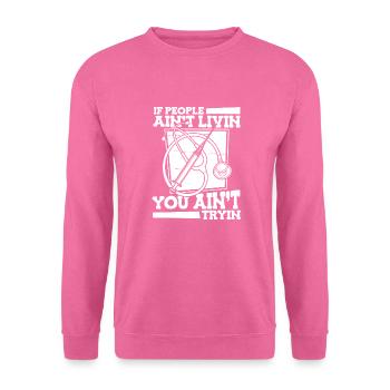 Infirmière de nuit - Sweat-shirt Unisexe - rose - Devant
