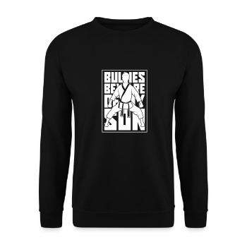 Taekwondo Vater Taekwondo Vater - Unisex Pullover - Schwarz - Vorne - Alina (178cm) & Michal (187cm)