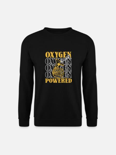 Fanfare Procession Tuba Oxygen - Unisex Sweatshirt - black