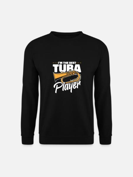 Fanfarenzug Tuba Am Besten - Unisex Pullover - Schwarz