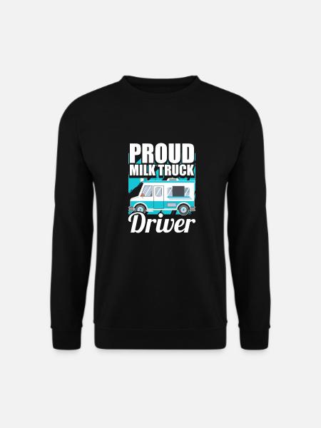Camion de lait de vache - Sweat-shirt Unisexe - noir